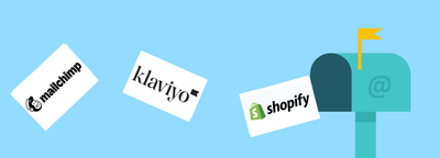 Hjælp til opsætning af e-mail marketing med Klaviyo, Mailchimp og Shopify