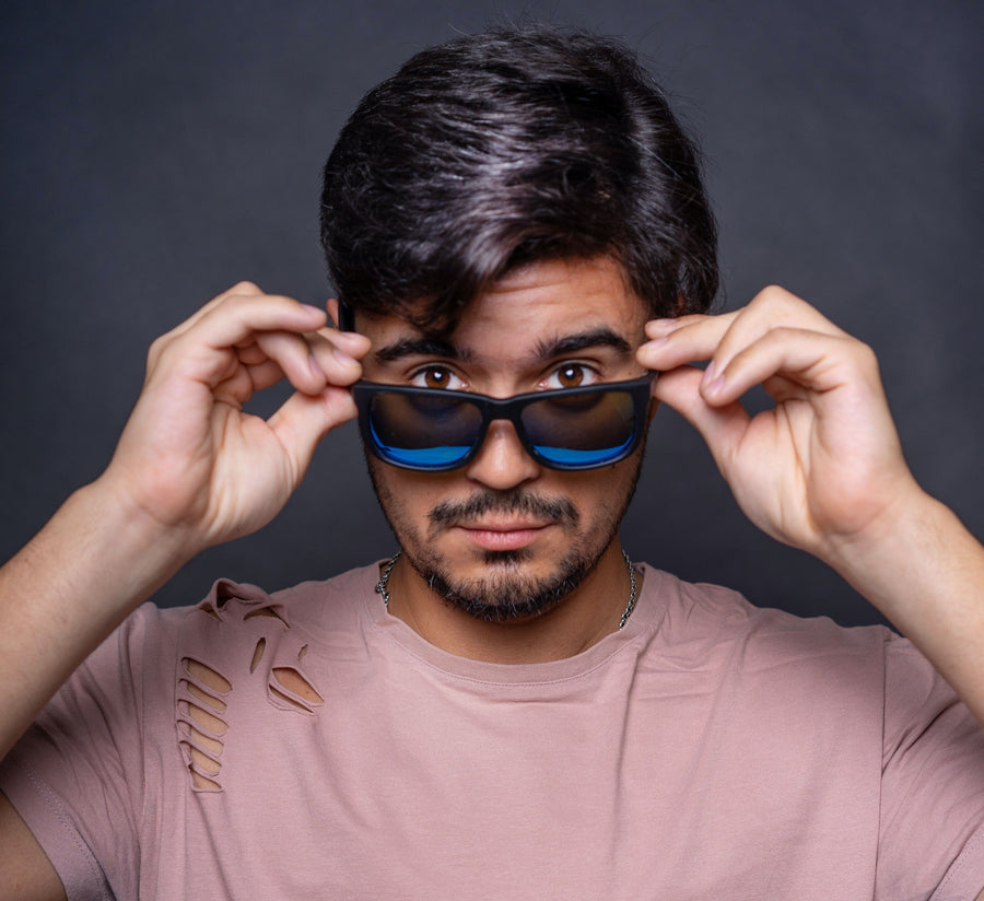Sportsbrille med læsefelt