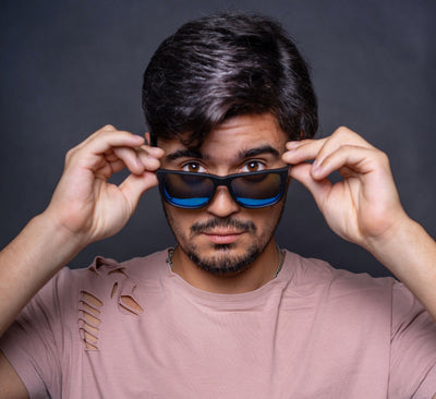 Sportsbrille med læsefelt