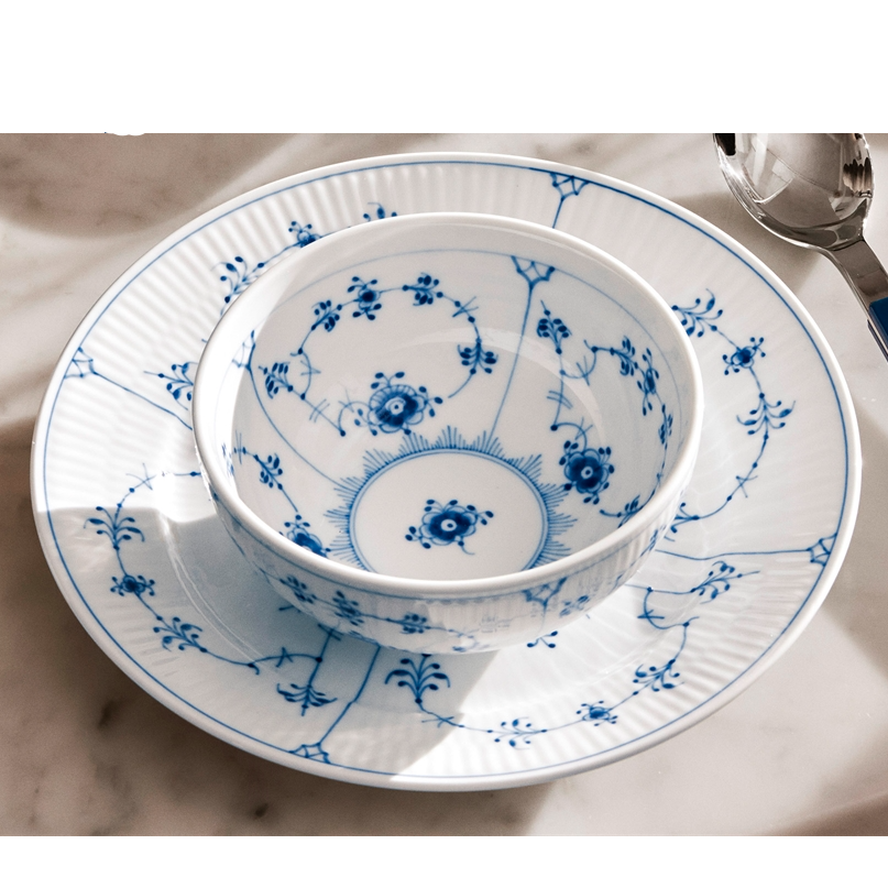 Royal Copenhagen Musselmalet Riflet