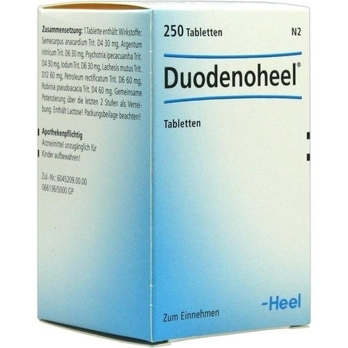 Detaljeret produktbillede af Duodenoheel 250 tab. X på tilbud