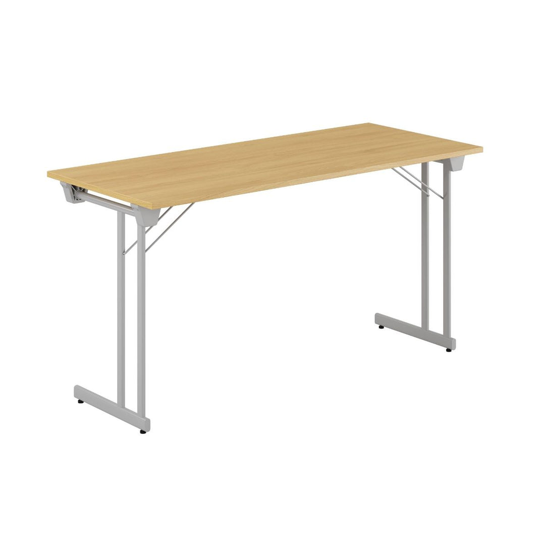 Produktbillede af Kongress Style 140x60cm Sammenklappeligt bord Eg-grå på tilbud