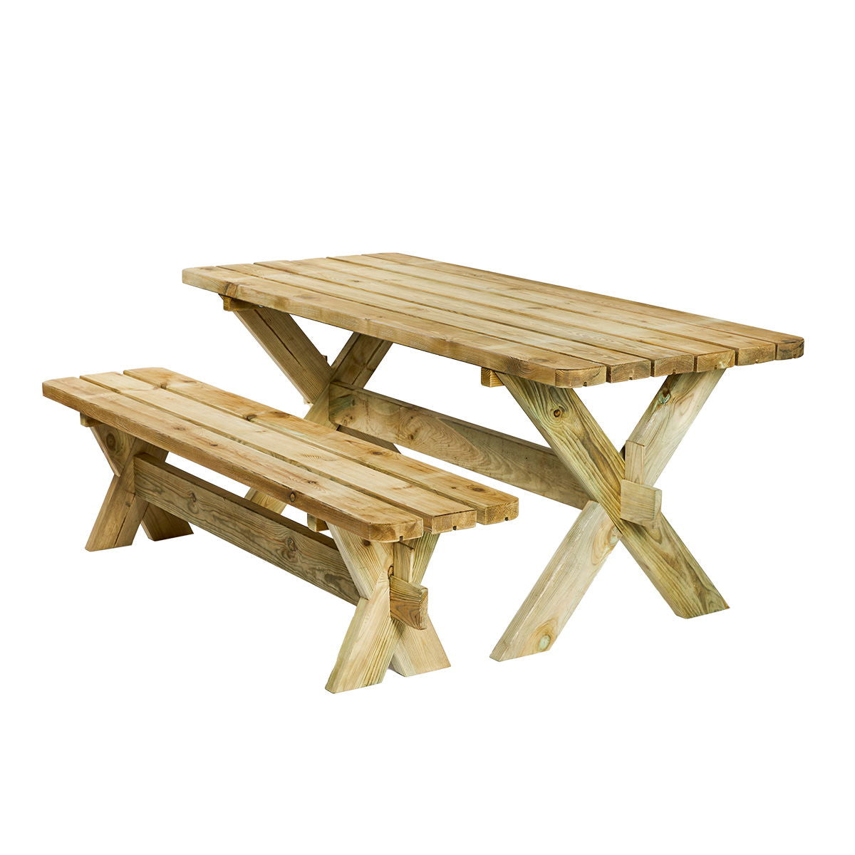 Produktbillede af Authentic bænk 48 x 177 x 38 cm HORTUS på tilbud i høj kvalitet