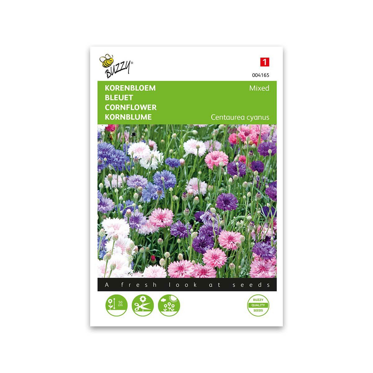Produktbillede af Kornblomst frø Double Flowered frø mix på tilbud i høj kvalitet
