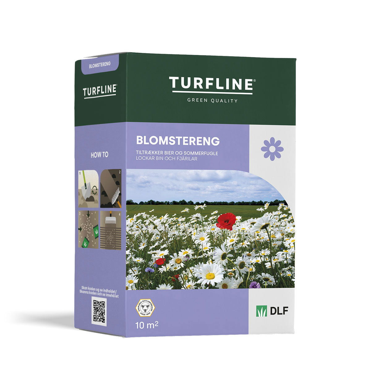 Produktbillede af Turfline Blomstereng 0,1 kg. på tilbud i høj kvalitet