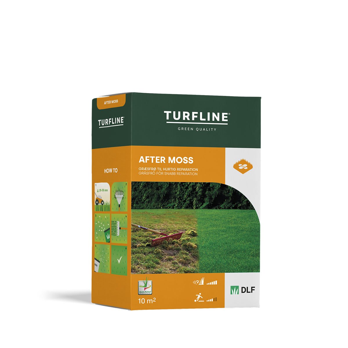 Produktbillede af Turfline After Moss græsfrø 0,1 kg. på tilbud i høj kvalitet