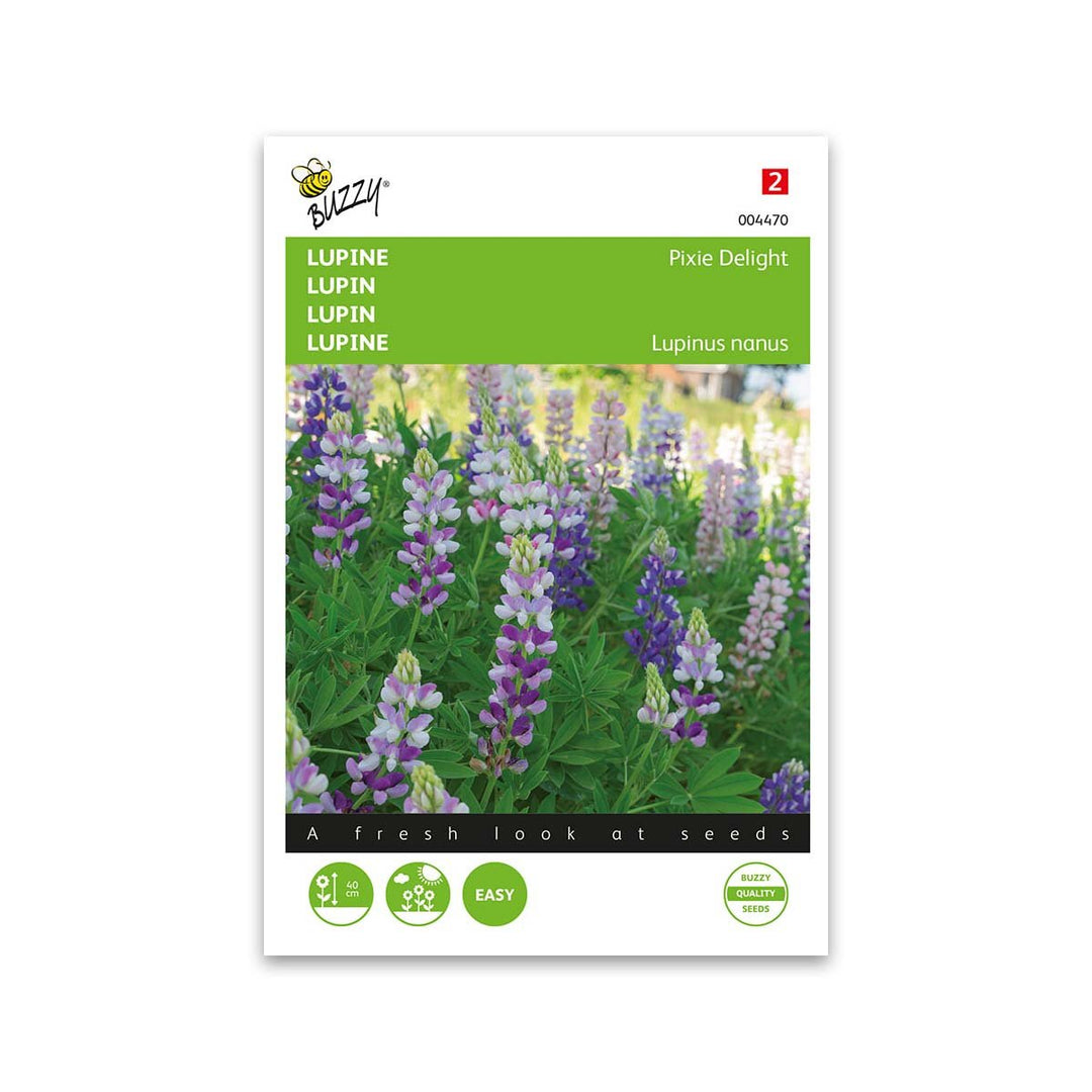Produktbillede af Lupin frø Pixie delight mix Buzzy på tilbud i høj kvalitet