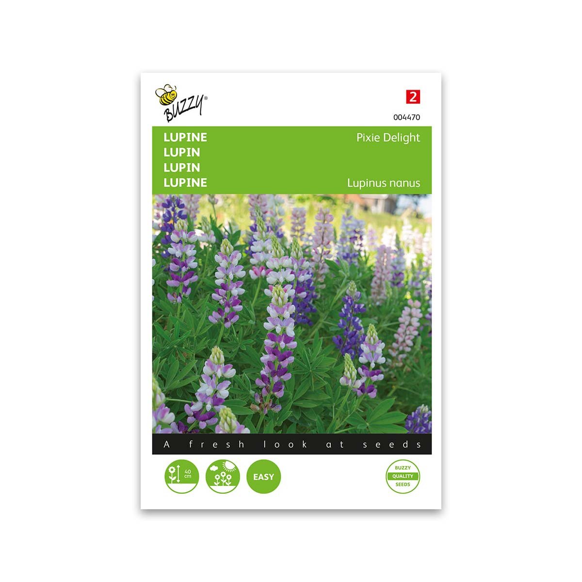 Produktbillede af Lupin frø Pixie delight mix Buzzy på tilbud i høj kvalitet
