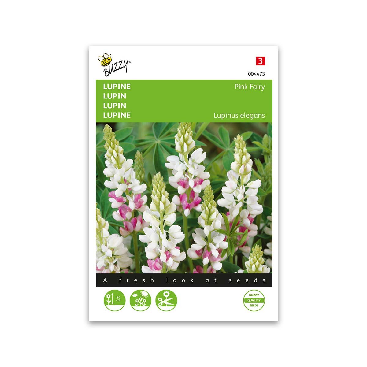 Produktbillede af Lupin frø Pink fairy Buzzy på tilbud i høj kvalitet