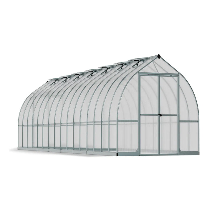 Drivhus Bella 22,5 m2 sølv Palram Canopia