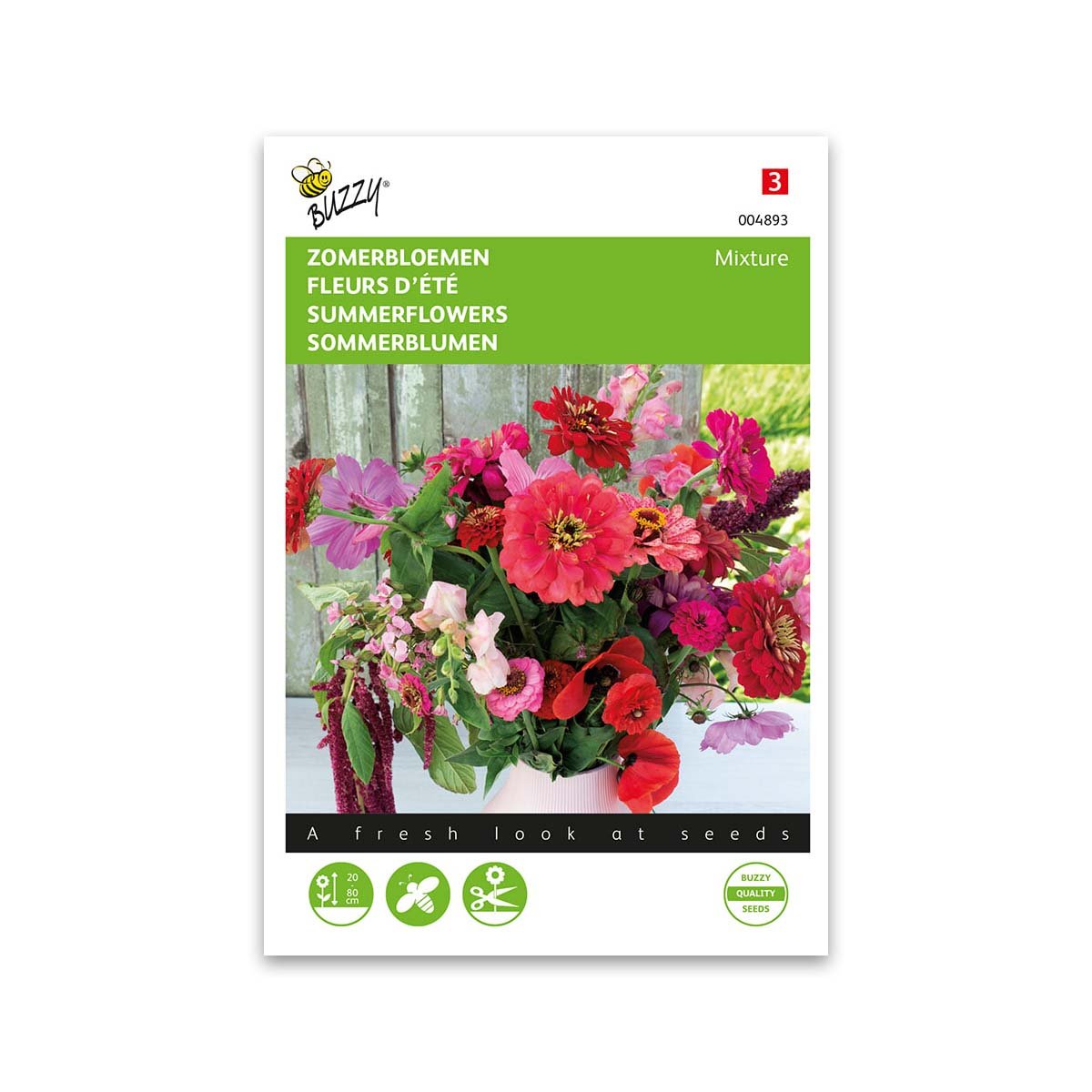 Produktbillede af Sommerblomster frø Pink & Rød mix på tilbud i høj kvalitet