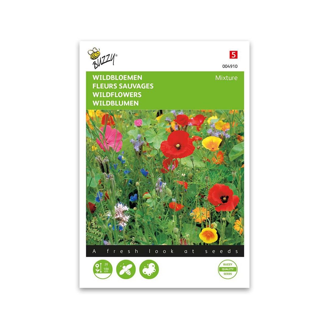 Produktbillede af Blomsterblanding Vilde blomster frø 2 m2 på tilbud i høj kvalitet