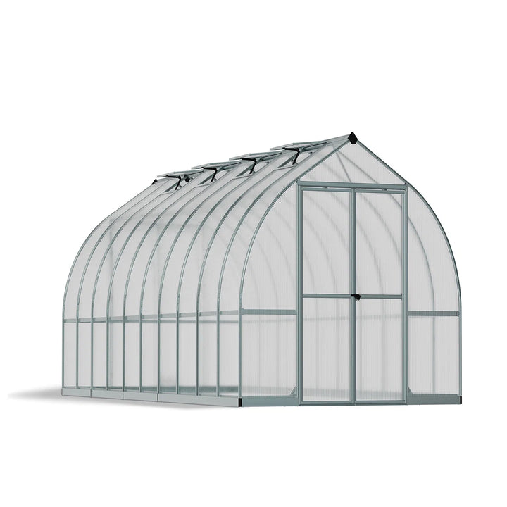 Drivhus Bella 14,7 m2 sølv Palram Canopia