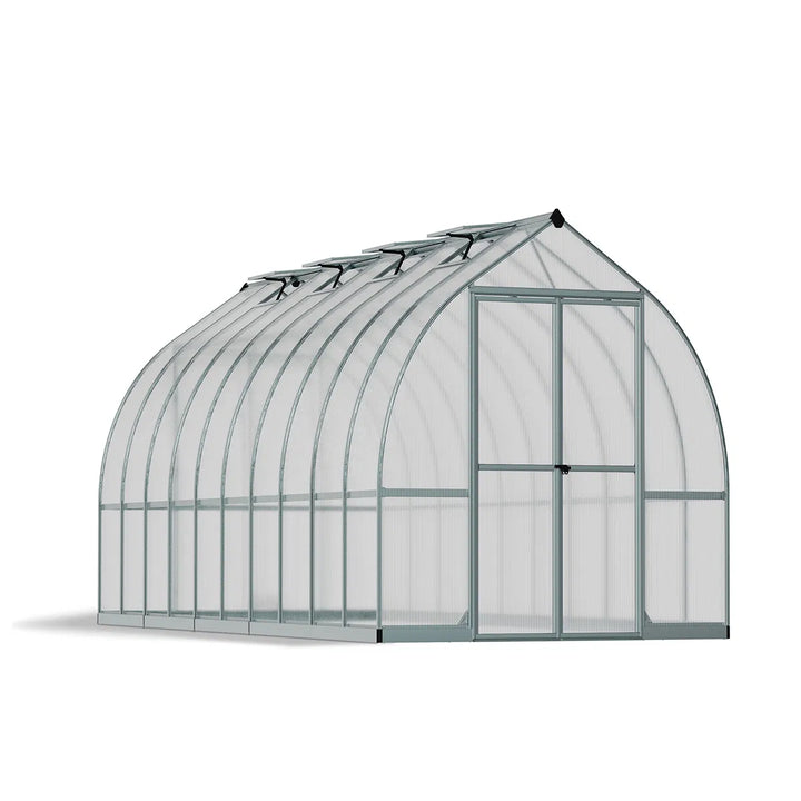 Drivhus Bella 14,7 m2 sølv Palram Canopia