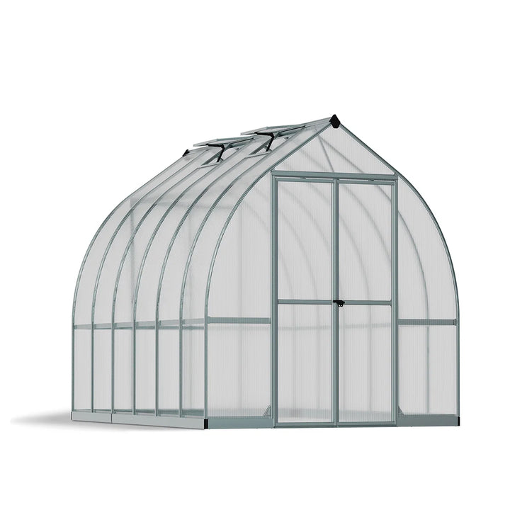 Drivhus Bella 9 m2 sølv Palram Canopia