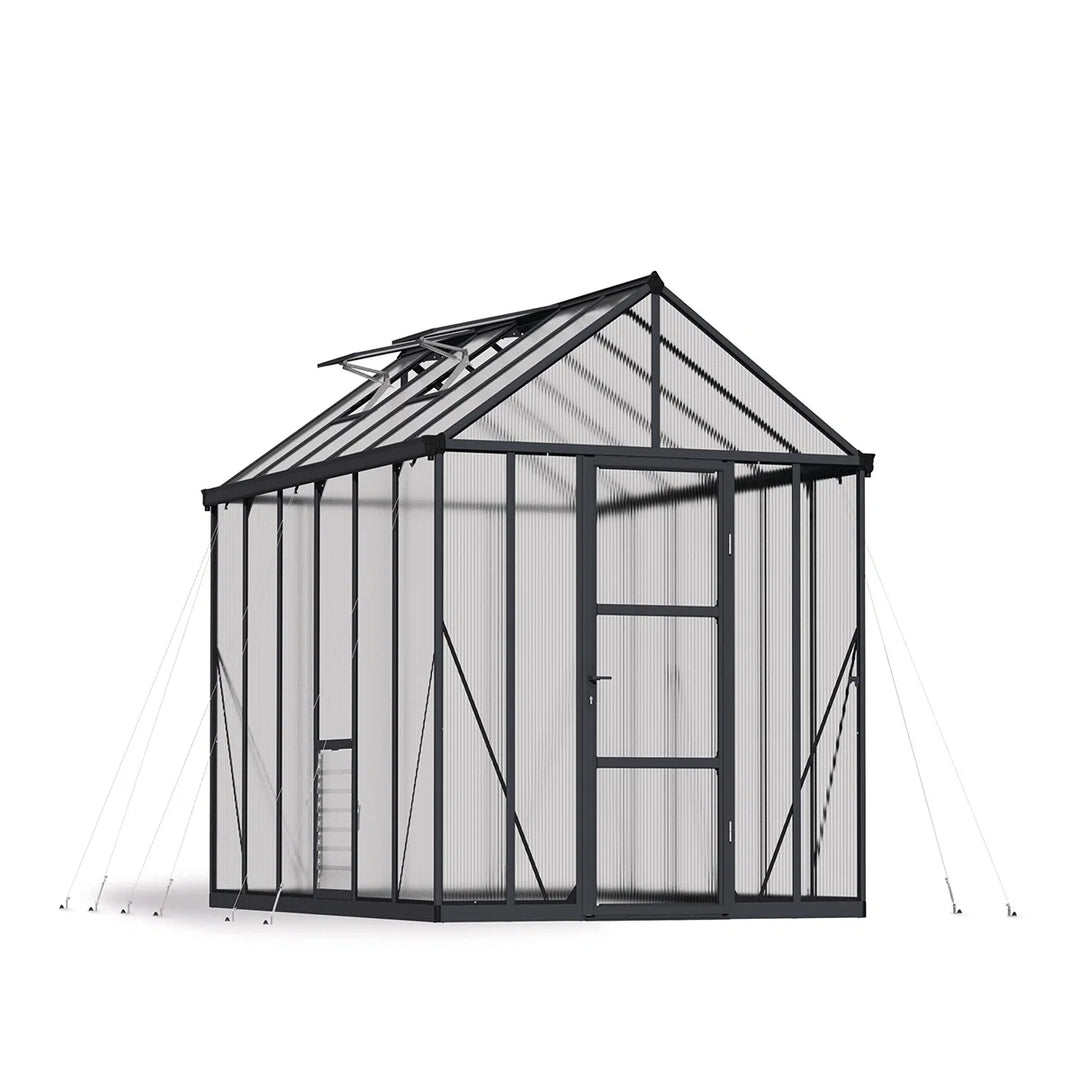 Drivhus Glory 12,2 m2 grå Palram Canopia
