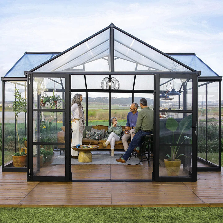 Palram Canopia Triumph orangeri 16,00 m2 antracitgrå