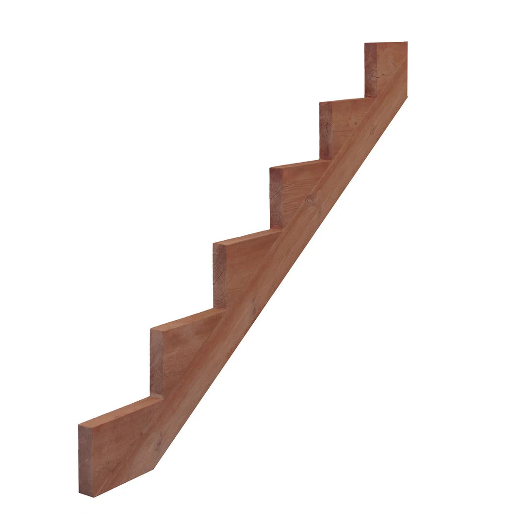 Trappevange 6-trin brunimprægneret HORTUS