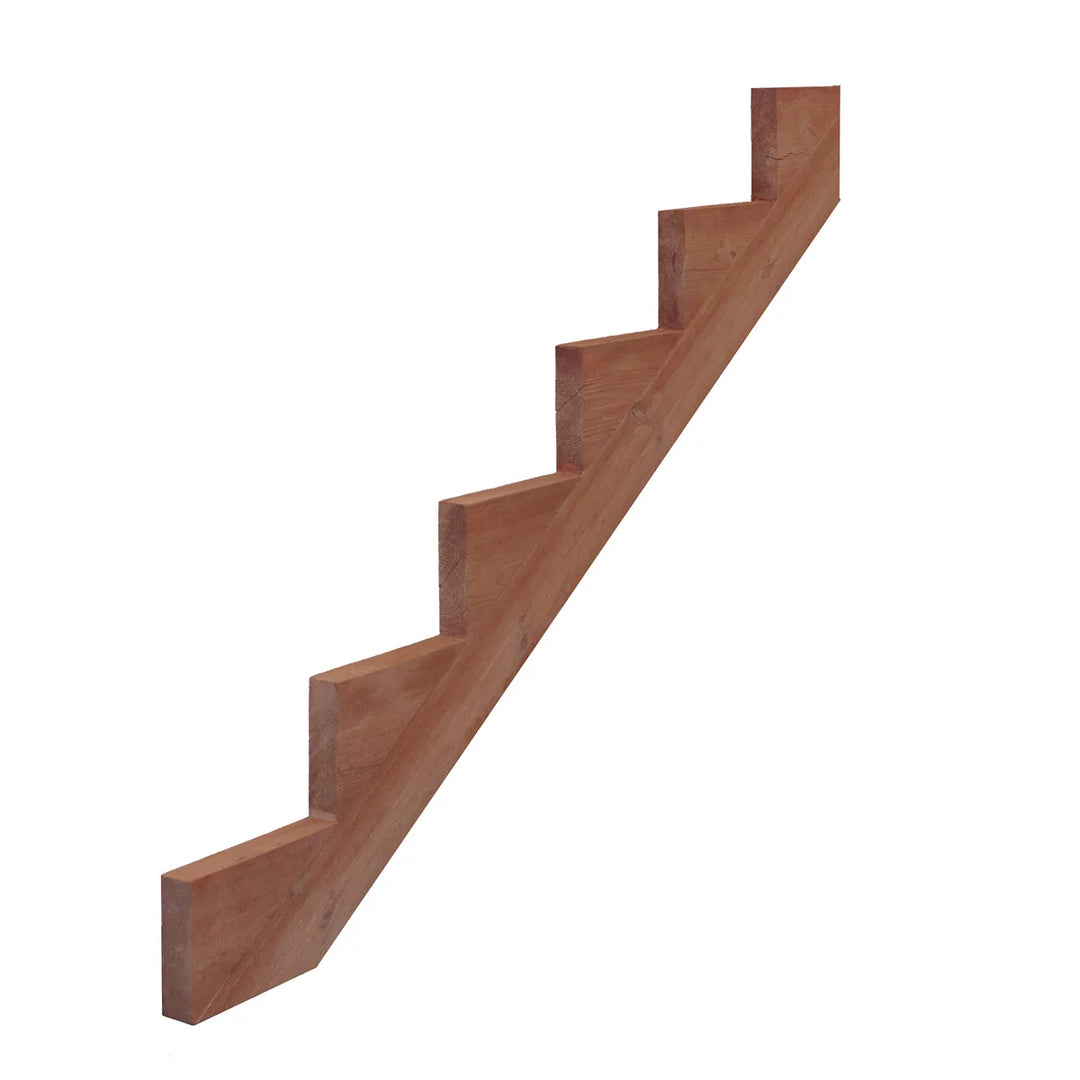 Trappevange 6-trin brunimprægneret HORTUS