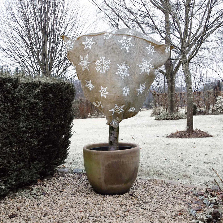 Vinterbeskyttelse med natur Ø75 cm 100 cm