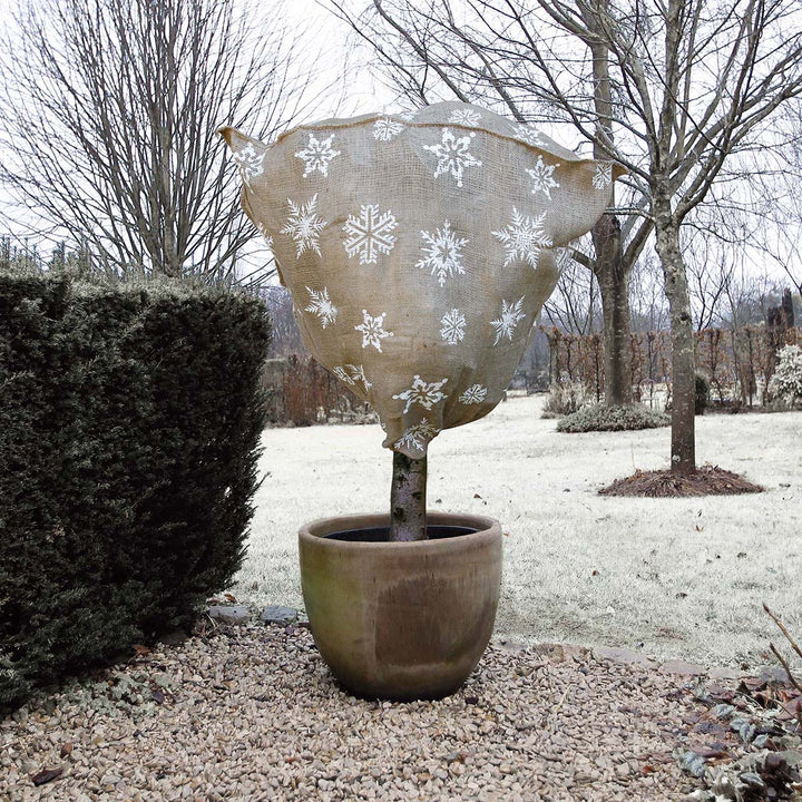 Vinterbeskyttelse med natur Ø75 cm 100 cm