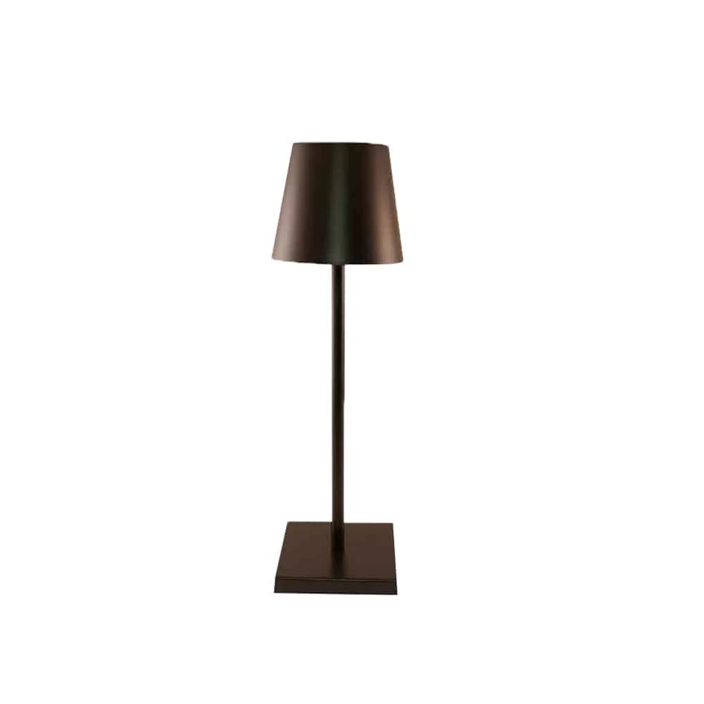 Bordlampe LED m/touch ledningsfri mange farver Sort