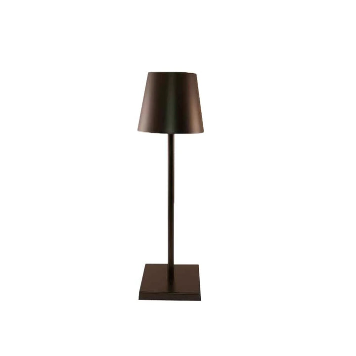 Bordlampe LED m/touch ledningsfri mange farver Sort