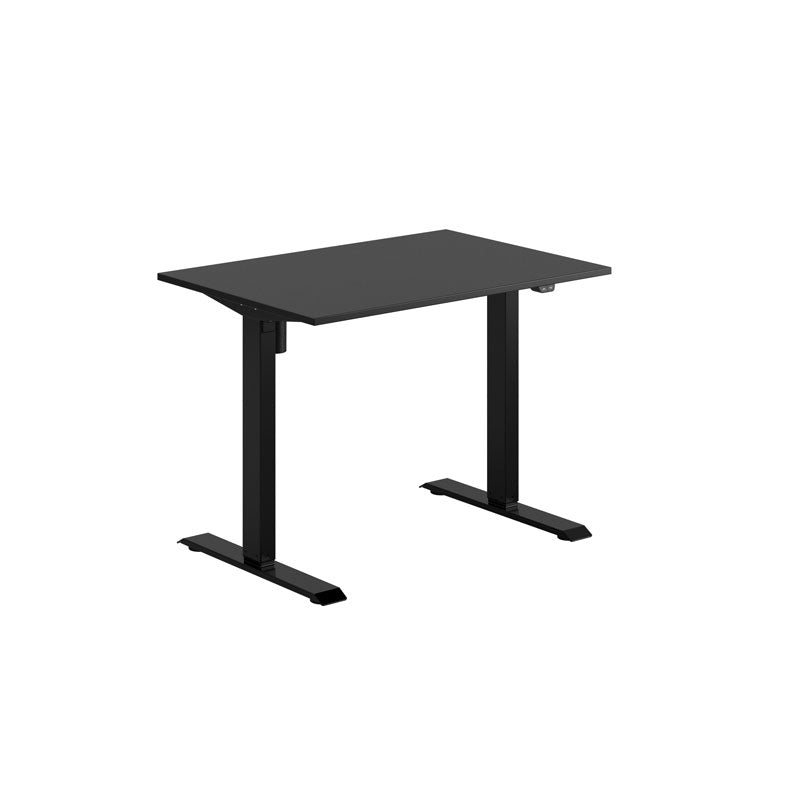 Produktbillede af EASY Hæve/Sænkebord m/1 motor 100x70cm Sort sort på tilbud