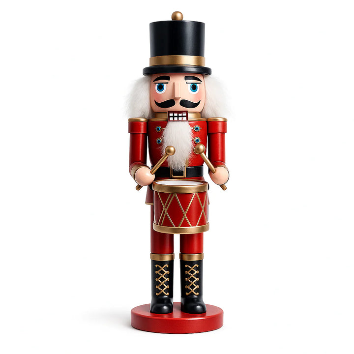 Nøddeknækker figurer i Træ 24 cm 4 forskellige figurer Model 4