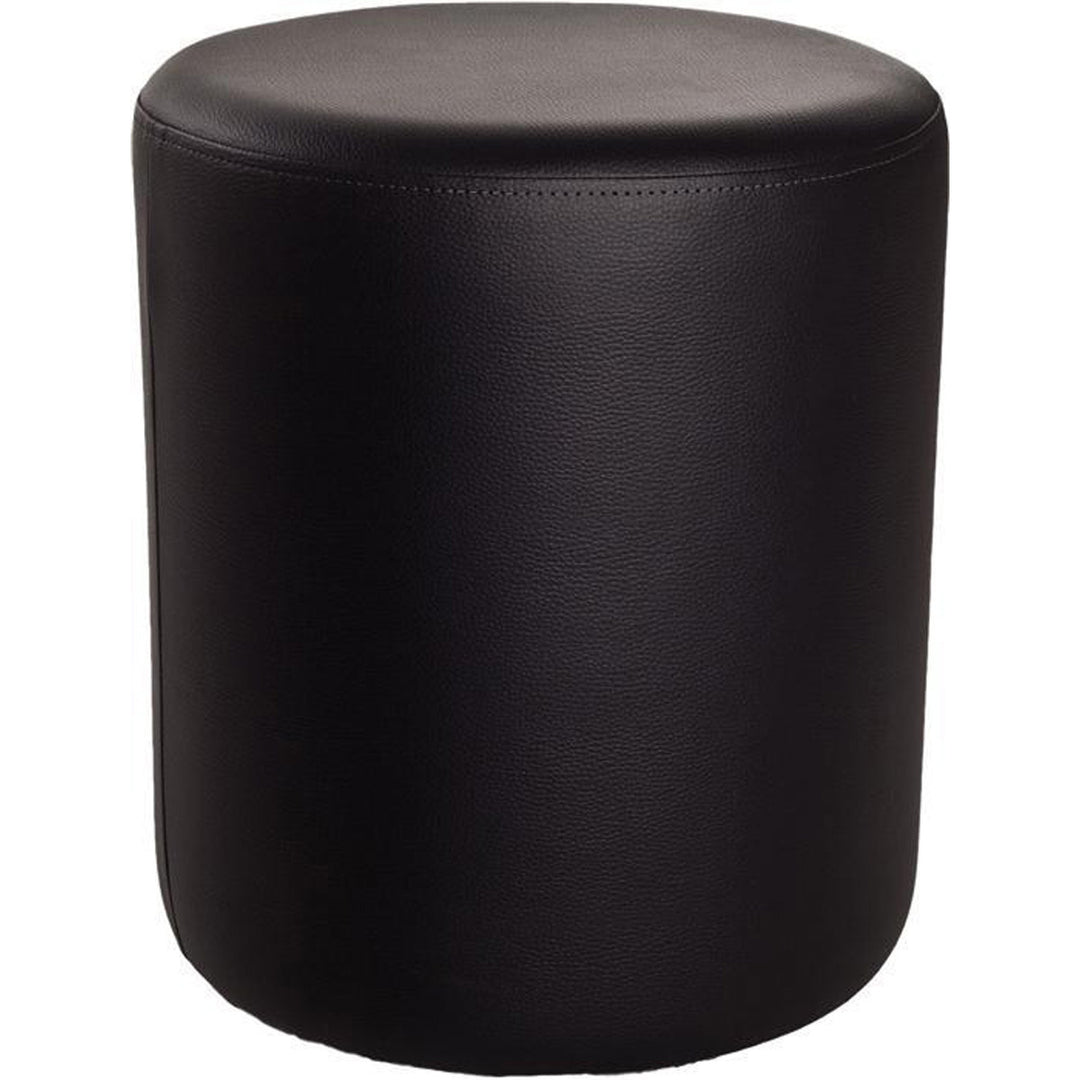 Produktbillede af PUF Rund sort D38x45cm på tilbud