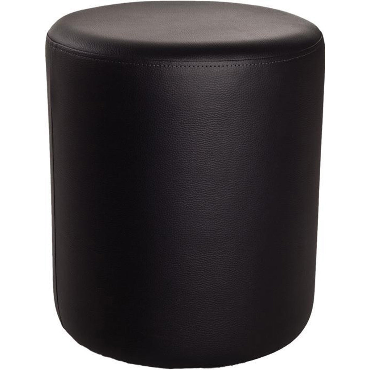 Produktbillede af PUF Rund sort D38x45cm på tilbud