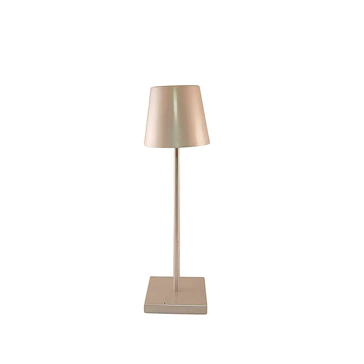 Bordlampe LED m/touch ledningsfri mange farver Sølv