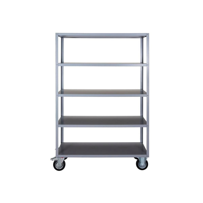 HouDoctor - Reol m. 4 hjul, Trolley, Grå H180 cm ❤ Stort online udvalg i HouDoctor ❤ Billig fragt og hurtig levering 2 - 5 hverdage ❤ Varenummer: BGH-47111025459530 / Ean: &