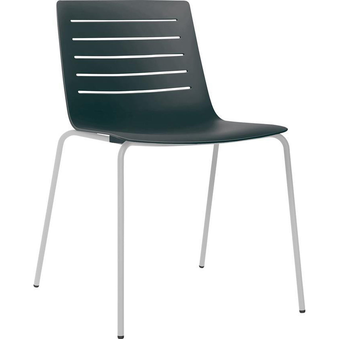 Produktbillede af SKIN stol m/ben Sort på tilbud