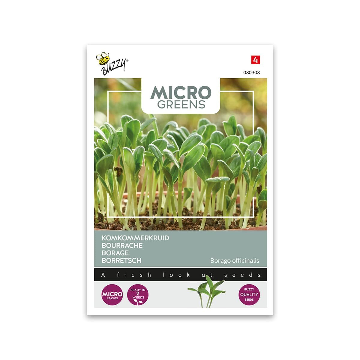Produktbillede af Mikrogrønt Hjulkrone frø på tilbud i høj kvalitet