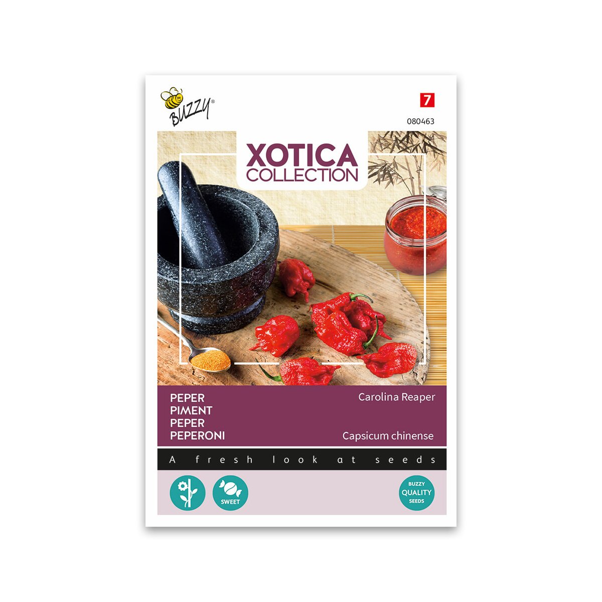 Produktbillede af Chili frø Carolina Reaper  på tilbud i høj kvalitet