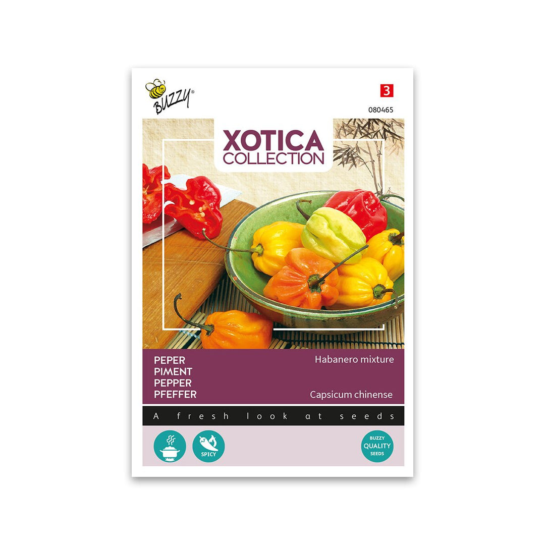 Produktbillede af Økologisk Habanero chili mix på tilbud i høj kvalitet