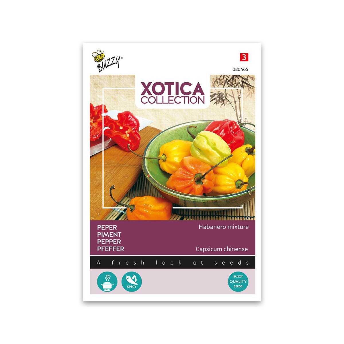 Produktbillede af Økologisk Habanero chili mix på tilbud i høj kvalitet