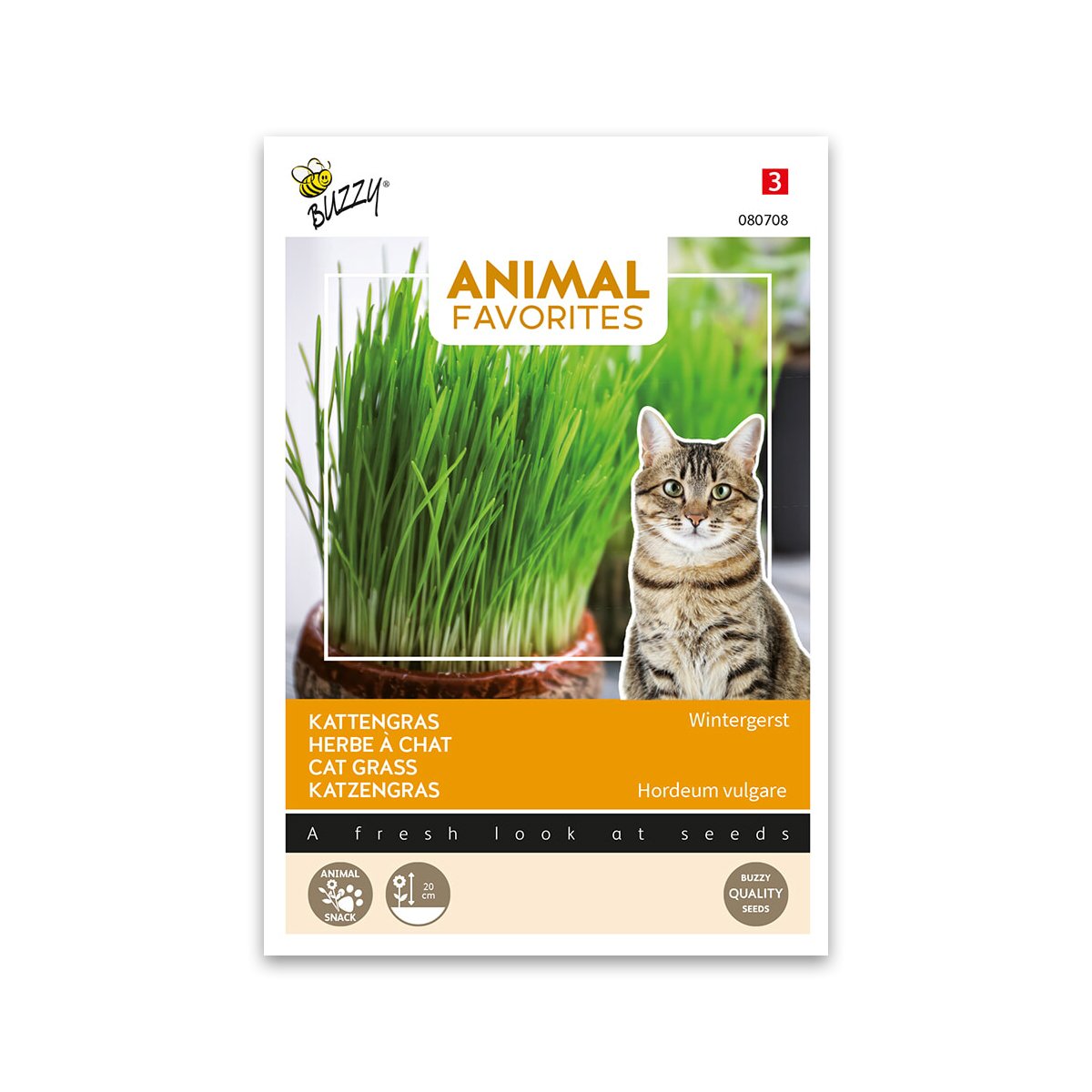 Produktbillede af Kattegræs frø 20g på tilbud i høj kvalitet