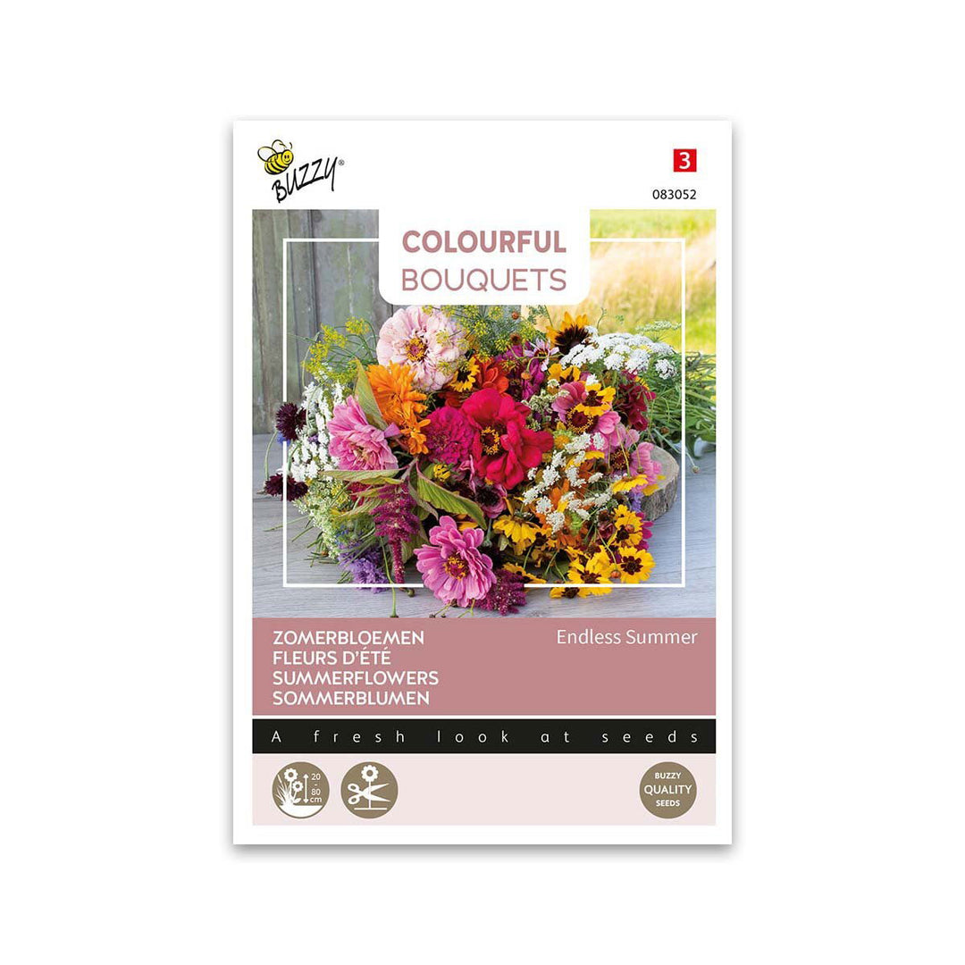 Produktbillede af Buketblomster frø Endless Summer mix på tilbud i høj kvalitet