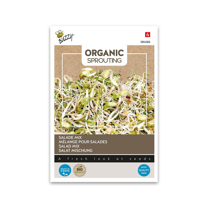 Produktbillede af Økologisk salatmix spirer 30 g på tilbud i høj kvalitet