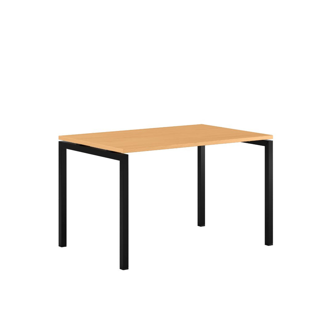 Produktbillede af Luna U Bord 120x80cm Bøg-sort på tilbud