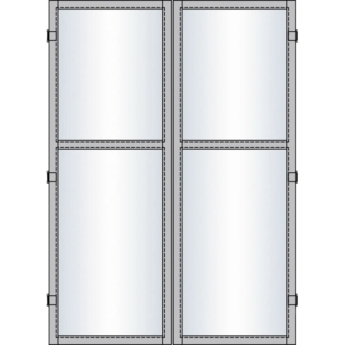 Se UP & DOWN modul dør dobb.200x195 cm ✔ Kæmpe udvalg i  Zederkof ✔ Hurtig levering: 1 - 2 Hverdage samt billig fragt - Varenummer: ZDK-31818 og barcode / Ean:  på lager - Udsalg på Udendørs > CAFEAFSKÆRMNING > Afskærmning komplet Spar op til 63% - Over 1354 design brands på udsalg