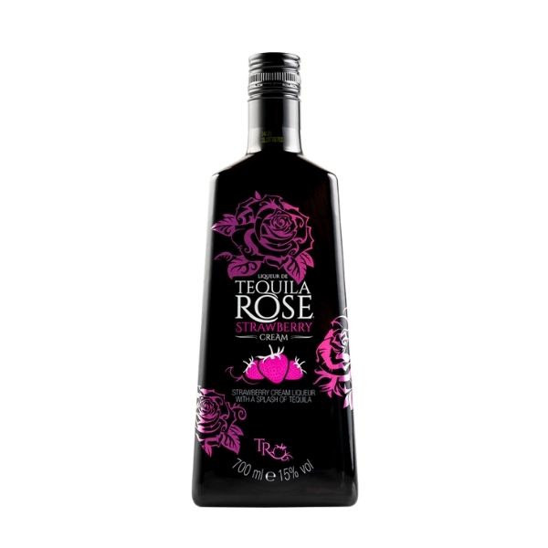 Produktbillede af Tequila Rose Strawberry Cream 15% 0,7l på tilbud – premium kvalitet og detaljer