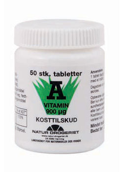 Produktbillede af ND A-Vitamin 50 tab. på tilbud