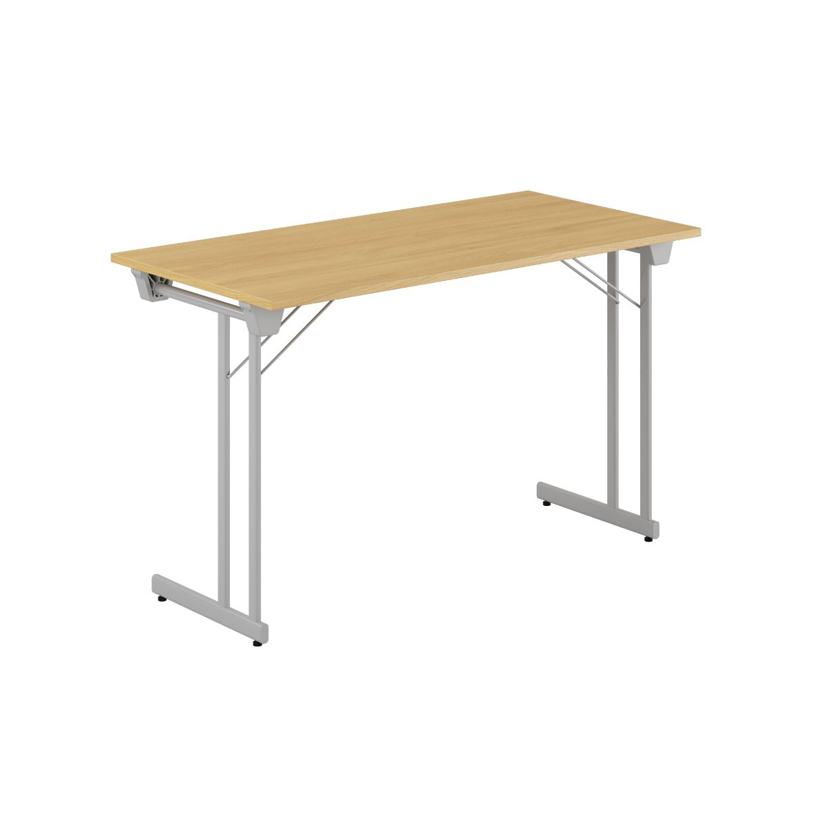 Produktbillede af Kongress Style 120x60cm Sammenklappeligt bord Eg-grå på tilbud