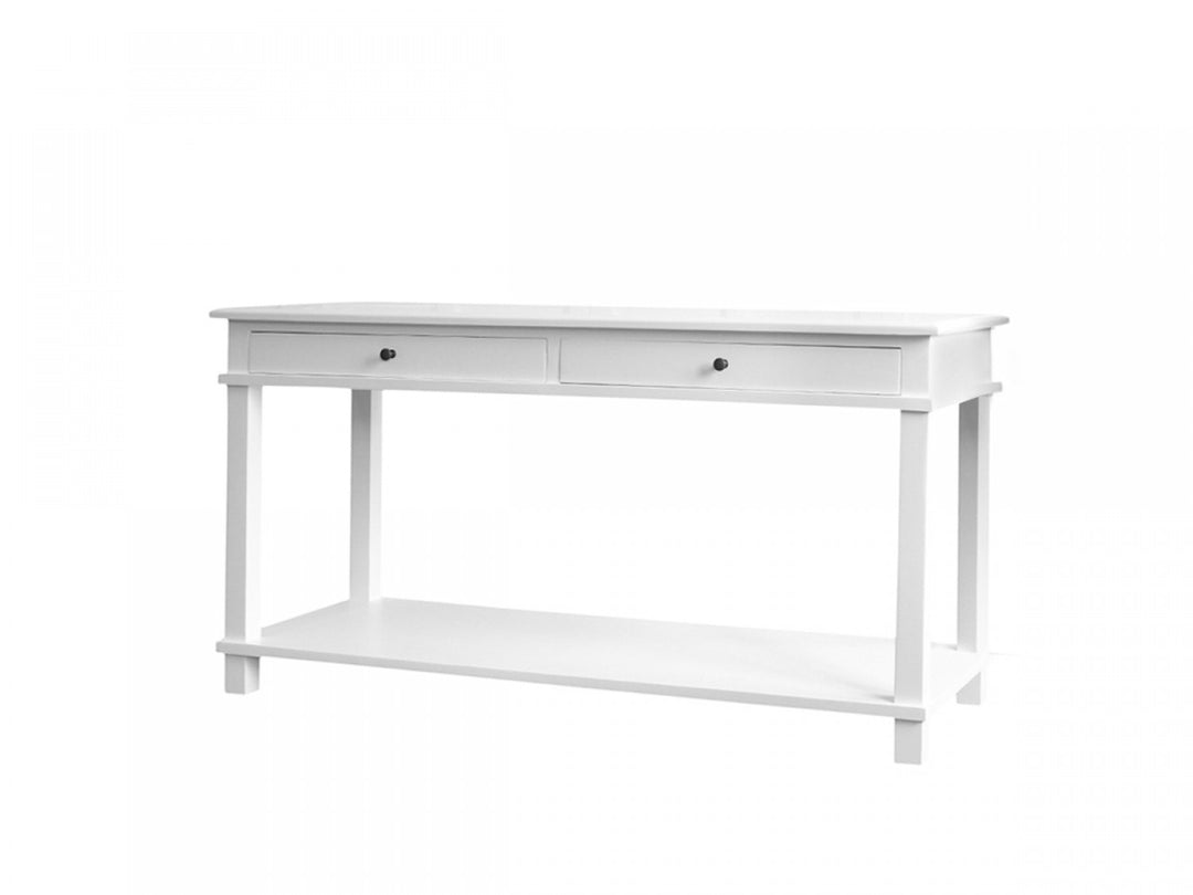 Produktbillede af CHIC ANTIQUE MARSEILLE ANRETTERBORD M/2 SKUFFER HVID 158 i premium kvalitet