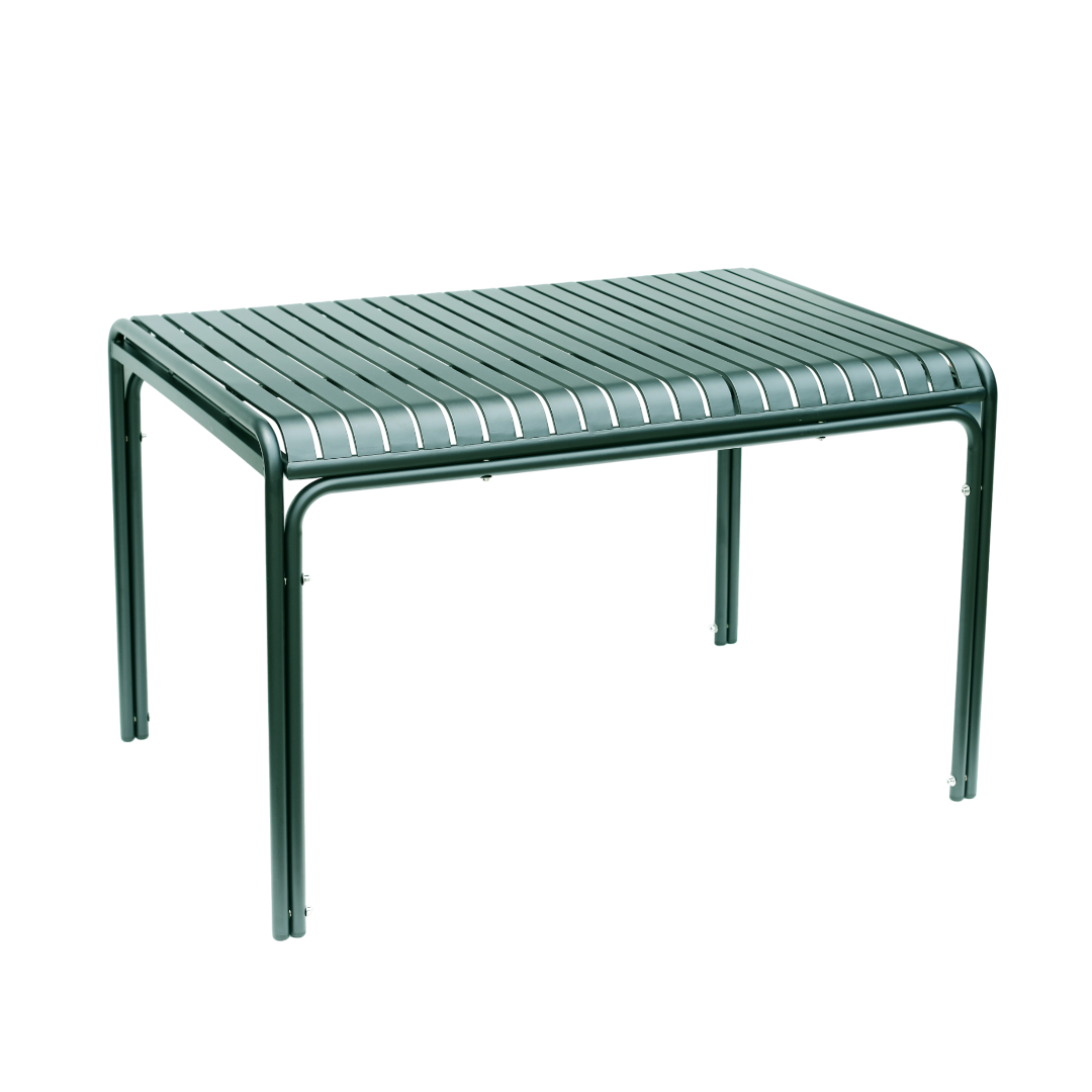 Produktbillede af Rimini metal bord 150x80x76cm Kbh-grøn på tilbud