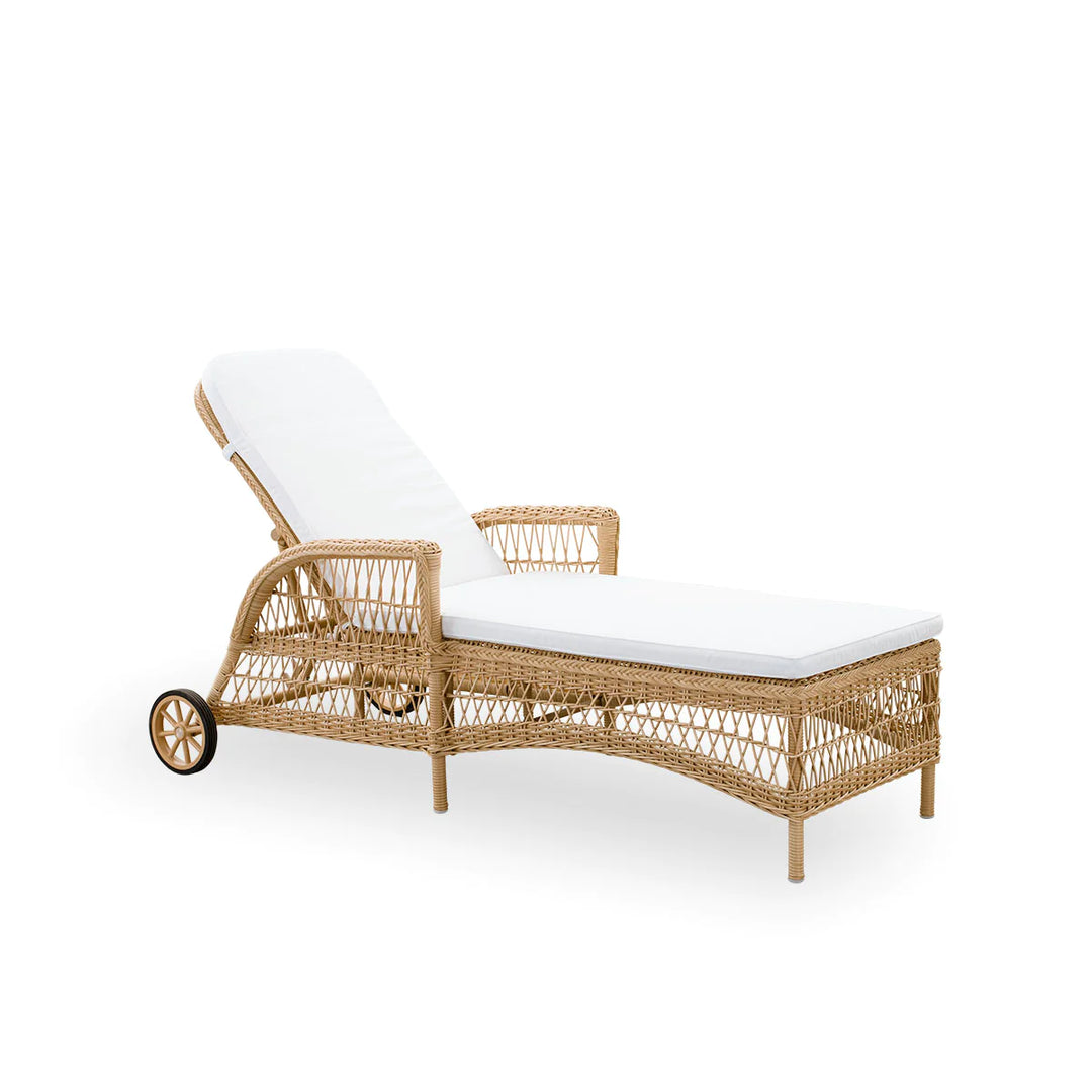 Produktbillede af SIKA DESIGN DAISY EXTERIOR LIGGESTOL NATURAL INKL HYNDER 194 i premium kvalitet