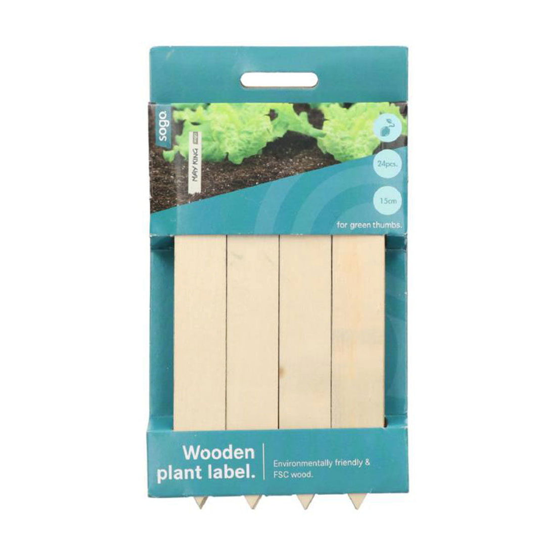 Produktbillede af Plantepinde til blomster og grøntsager 15 cm 24 stk på tilbud i høj kvalitet